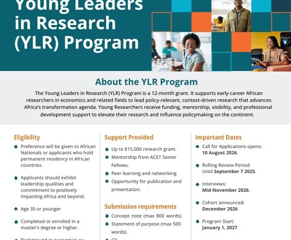 acet-young-leaders-in-research-grant-2027:-applications-open-for-early-career-african-researchers acet-young-leaders-in-research-grant-2027:-applications-open-for-early-career-african-researchers