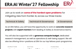 Cambridge ERA:AI Winter 2027 Fellowship Call for Applications With £10,000 Stipend and Full Funding, Visa Support & Tickets all Included cambridge-era:ai-winter-2027-fellowship-call-for-applications-with-10,000-stipend-and-full-funding,-visa-support-&-tickets-all-included