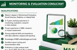 Monitoring & Evaluation Consultant Opportunity 2026: Read to Learn Foundation Seeks M&E Expert – Apply by August 24 monitoring-&-evaluation-consultant-opportunity-2026:-read-to-learn-foundation-seeks-m&e-expert-–-apply-by-august-24