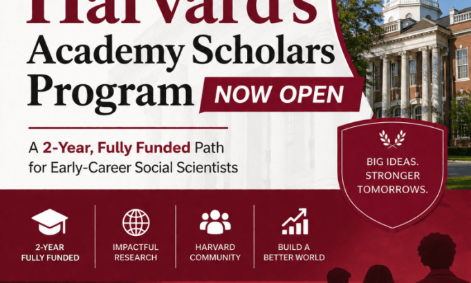 harvard’s-academy-scholars-program-now-open:-a-2-year,-fully-funded-path-for-early-career-social-scientists harvard’s-academy-scholars-program-now-open:-a-2-year,-fully-funded-path-for-early-career-social-scientists