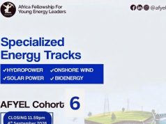 Africa Fellowship for Young Energy Leaders (AFYEL) – Cohort 6 africa-fellowship-for-young-energy-leaders-(afyel)-–-cohort-6