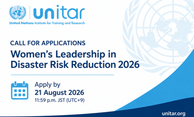 unitar-women’s-leadership-in-disaster-risk-reduction-training-programme-2026
