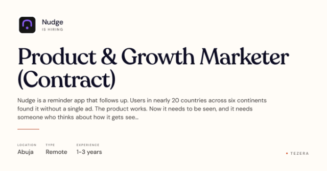 nudge-product-&-growth-marketer-(contract)-–-remote-opportunity:-salary-is-between-₦200,000–₦300,000-per-month