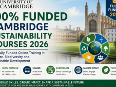 100% Funded Cambridge Sustainability Courses 2026: Get Fully Funded Online Training in Climate, Biodiversity and Sustainable Development 100%-funded-cambridge-sustainability-courses-2026:-get-fully-funded-online-training-in-climate,-biodiversity-and-sustainable-development
