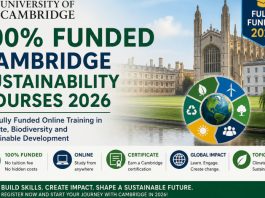 100%-funded-cambridge-sustainability-courses-2026:-get-fully-funded-online-training-in-climate,-biodiversity-and-sustainable-development