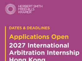 apply-for-the-international-arbitration-internship-2027-in-hong-kong:-gain-three-months-of-elite-legal-experience-at-herbert-smith-freehills-kramer