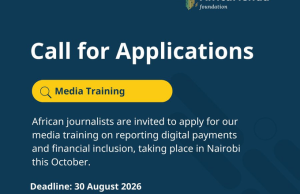 AfricaNenda Opens Applications for African Journalists – Apply By 30 August 2026 africanenda-opens-applications-for-african-journalists-–-apply-by-30-august-2026