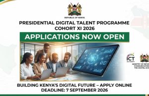 Kenya Opens Applications for the Presidential Digital Talent Programme Cohort XI 2026 kenya-opens-applications-for-the-presidential-digital-talent-programme-cohort-xi-2026