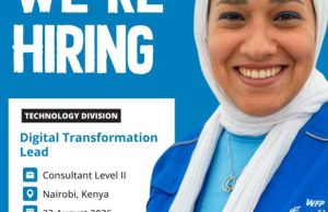 WFP Digital Transformation Lead Consultant 2026: Join the World Food Programme in Nairobi wfp-digital-transformation-lead-consultant-2026:-join-the-world-food-programme-in-nairobi