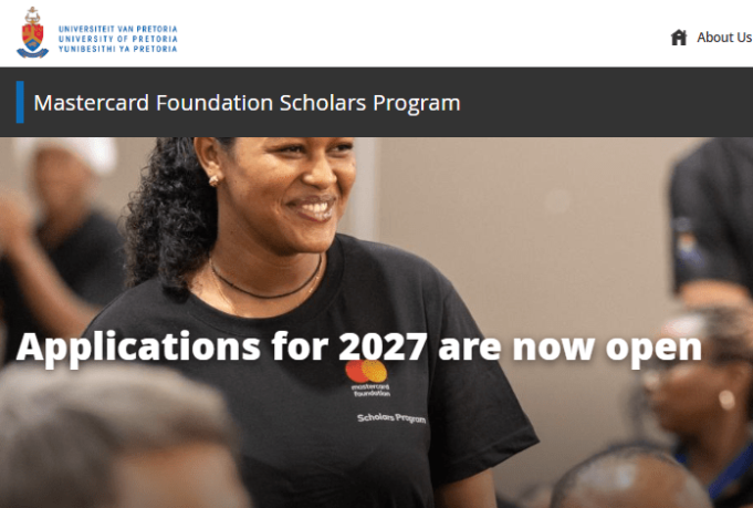 university-of-pretoria-mastercard-foundation-scholars-program-2027-opens-applications