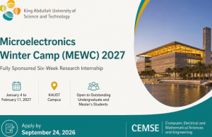 KAUST Opens Applications for the Fully Funded 2027 Microelectronics Winter Camp in Saudi Arabia kaust-opens-applications-for-the-fully-funded-2027-microelectronics-winter-camp-in-saudi-arabia