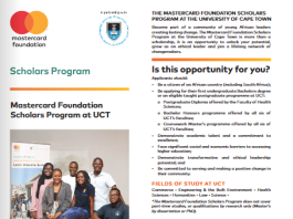 University of Cape Town Mastercard Foundation Scholars Program 2027 for African Students university-of-cape-town-mastercard-foundation-scholars-program-2027-for-african-students