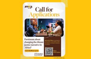 Africa No Filter Voices for Climate Justice Program 2026 (up to $4,000) africa-no-filter-voices-for-climate-justice-program-2026-(up-to-$4,000)