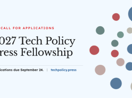 Applications are Open for the Tech Policy Press Fellowship 2027: $10,000 Remote Fellowship for Journalists, Researchers and Policy Professionals applications-are-open-for-the-tech-policy-press-fellowship-2027:-$10,000-remote-fellowship-for-journalists,-researchers-and-policy-professionals