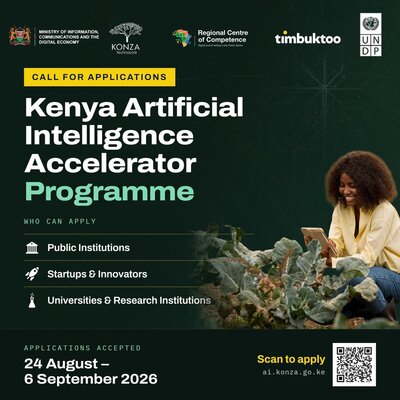 applications-open-for-kenya-artificial-intelligence-accelerator-programme-2026:-call-for-high-impact-ai-use-cases applications-open-for-kenya-artificial-intelligence-accelerator-programme-2026:-call-for-high-impact-ai-use-cases
