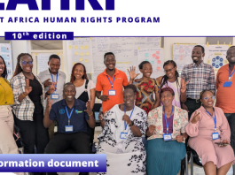 East Africa Human Rights Program 2027 Opens Applications for Regional Human Rights Educators and Defenders east-africa-human-rights-program-2027-opens-applications-for-regional-human-rights-educators-and-defenders