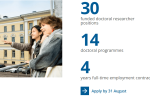University of Helsinki RESDOC Project 2027: 30 Fully Funded Doctoral Researcher Positions in Finland university-of-helsinki-resdoc-project-2027:-30-fully-funded-doctoral-researcher-positions-in-finland