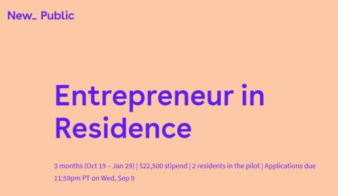 new-public-entrepreneur-in-residence-program-2026-($22,500-stipend)