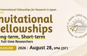 JSPS Opens Applications for FY2027 Invitational Fellowships for Research in Japan jsps-opens-applications-for-fy2027-invitational-fellowships-for-research-in-japan