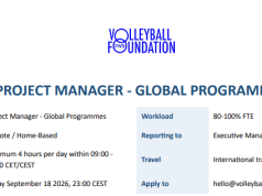 Work From Home With the FIVB Volleyball Foundation: Global Project Manager Role Open to International Applicants work-from-home-with-the-fivb-volleyball-foundation:-global-project-manager-role-open-to-international-applicants