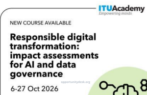 UNDP Responsible Digital Transformation: Impact Assessments for AI & Data Governance Course 2026 undp-responsible-digital-transformation:-impact-assessments-for-ai-&-data-governance-course-2026