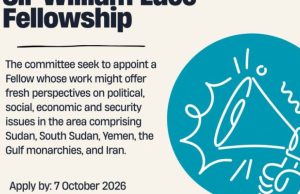 2027 Sir William Luce Fellowship at Durham University: Fully Funded Research Opportunity for Middle East Scholars and Professionals 2027-sir-william-luce-fellowship-at-durham-university:-fully-funded-research-opportunity-for-middle-east-scholars-and-professionals