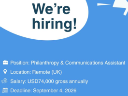 Co-Impact Seeks a Remote Assistant, Philanthropy & Communications – Apply by 4 Sepetmber 2026 co-impact-seeks-a-remote-assistant,-philanthropy-&-communications-–-apply-by-4-sepetmber-2026
