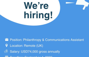 Co-Impact Seeks a Remote Assistant, Philanthropy & Communications – Apply by 4 Sepetmber 2026 co-impact-seeks-a-remote-assistant,-philanthropy-&-communications-–-apply-by-4-sepetmber-2026