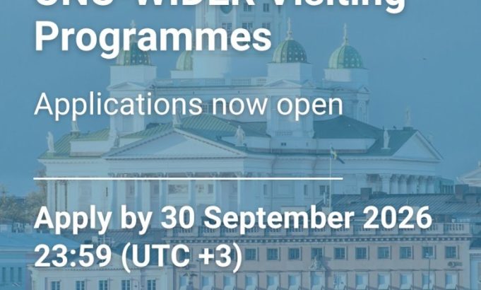 unu-wider-visiting-phd-fellowship-2026:-fully-supported-research-opportunity-in-finland