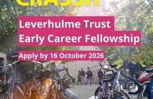 University of Cambridge Leverhulme Trust Early Career Fellowship 2027 | Fully Funded Research Fellowship for Early Career Scholars university-of-cambridge-leverhulme-trust-early-career-fellowship-2027-|-fully-funded-research-fellowship-for-early-career-scholars