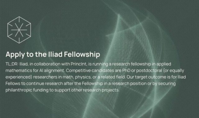 iliad-fellowships-in-applied-mathematics-for-ai-safety-–-fall-2026-(up-to-$6,000)