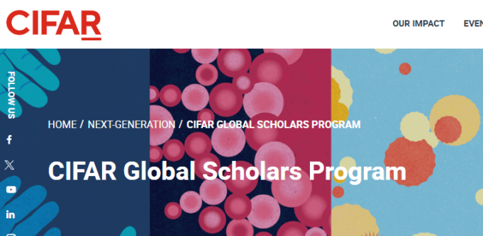cifar-global-scholars-program-2027–2029:-prestigious-fellowship-for-early-career-researchers
