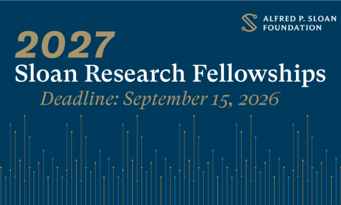 sloan-research-fellowships-2027:-$75,000-two-year-award-for-outstanding-early-career-scientists-in-the-us.-and-canada