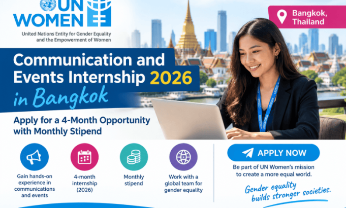 un-women-communication-and-events-internship-2026-in-bangkok:-apply-for-a-4-month-opportunity-with-monthly-stipend