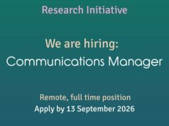 Work From Home Opportunity: The Sexual Violence Research Initiative (SVRI) is Hiring a Communications Manager for Remote Global Role – Earn Up to US$40,000 work-from-home-opportunity:-the-sexual-violence-research-initiative-(svri)-is-hiring-a-communications-manager-for-remote-global-role-–-earn-up-to-us$40,000