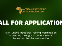 Call for Applications: African Institute of International Law (AIIL) Fully Funded Training Workshop 2026 in Tanzania call-for-applications:-african-institute-of-international-law-(aiil)-fully-funded-training-workshop-2026-in-tanzania