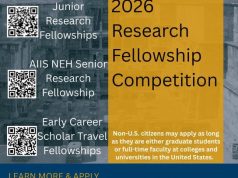 AIIS Research Fellowships 2026–27: Applications Open for Scholars Conducting Research on India aiis-research-fellowships-2026–27:-applications-open-for-scholars-conducting-research-on-india