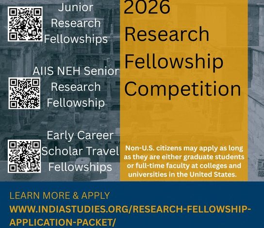 aiis-research-fellowships-2026–27:-applications-open-for-scholars-conducting-research-on-india aiis-research-fellowships-2026–27:-applications-open-for-scholars-conducting-research-on-india