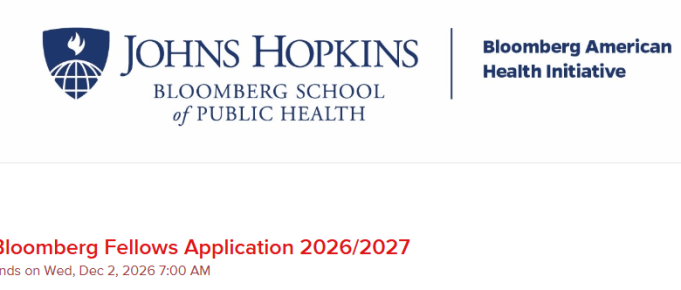 bloomberg-fellows-program-2027-at-johns-hopkins-university:-fully-funded-mph-&-drph-opportunity-for-public-health-leaders bloomberg-fellows-program-2027-at-johns-hopkins-university:-fully-funded-mph-&-drph-opportunity-for-public-health-leaders