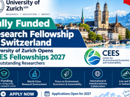 fully-funded-research-fellowship-in-switzerland:-university-of-zurich-opens-cees-fellowships-2027