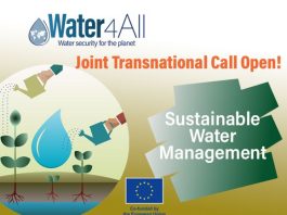water4all-sustainable-water-management-joint-call-2026:-funding-for-international-research-and-innovation-projects