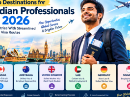 top-destinations-for-indian-professionals-in-2026:-countries-with-streamlined-work-visa-routes