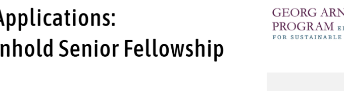 georg-arnhold-senior-fellowship-2028:-apply-for-a-e3,300-monthly-fellowship-in-germany