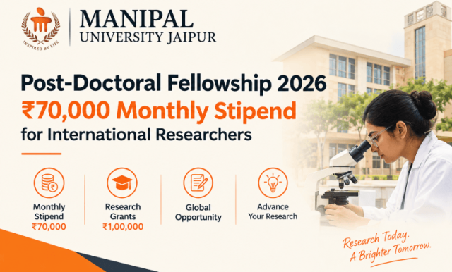 muj-post-doctoral-fellowship-2026:-₹70,000-monthly-stipend-for-international-researchers muj-post-doctoral-fellowship-2026:-₹70,000-monthly-stipend-for-international-researchers