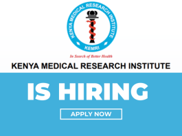 Apply for the Kenya Medical Research Institute (KEMRI) KEMRI Administrative Internships 2026: Positions for Kenyan Youth apply-for-the-kenya-medical-research-institute-(kemri)-kemri-administrative-internships-2026:-positions-for-kenyan-youth