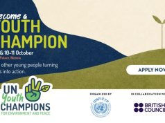 UN Youth Champions for Environment and Peace 2026 – Apply by 20 September un-youth-champions-for-environment-and-peace-2026-–-apply-by-20-september