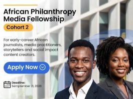 african-philanthropy-media-fellowship-2026:-apply-for-cohort-2-before-september-21