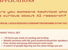 Join ML Lagos Research Onramp Programme: 8-Week AI Research Opportunity for Beginners join-ml-lagos-research-onramp-programme:-8-week-ai-research-opportunity-for-beginners