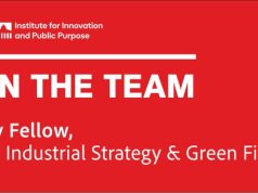The University College London (UCL) is looking for a Policy Fellow, Green Industrial Strategy & Green Finance 2026: Apply for £56,431–£66,437 Salary the-university-college-london-(ucl)-is-looking-for-a-policy-fellow,-green-industrial-strategy-&-green-finance-2026:-apply-for-56,431–66,437-salary