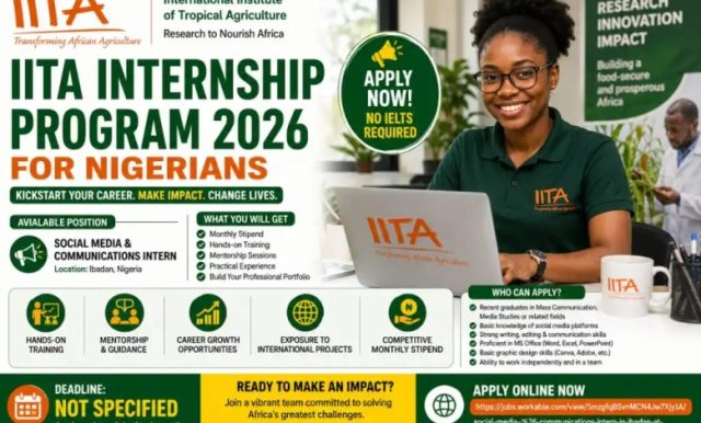 apply-for-the-international-institute-of-tropical-agriculture-(iita)-graduate-internship-program-2026:-apply-for-people-and-culture-internship-in-nigeria apply-for-the-international-institute-of-tropical-agriculture-(iita)-graduate-internship-program-2026:-apply-for-people-and-culture-internship-in-nigeria